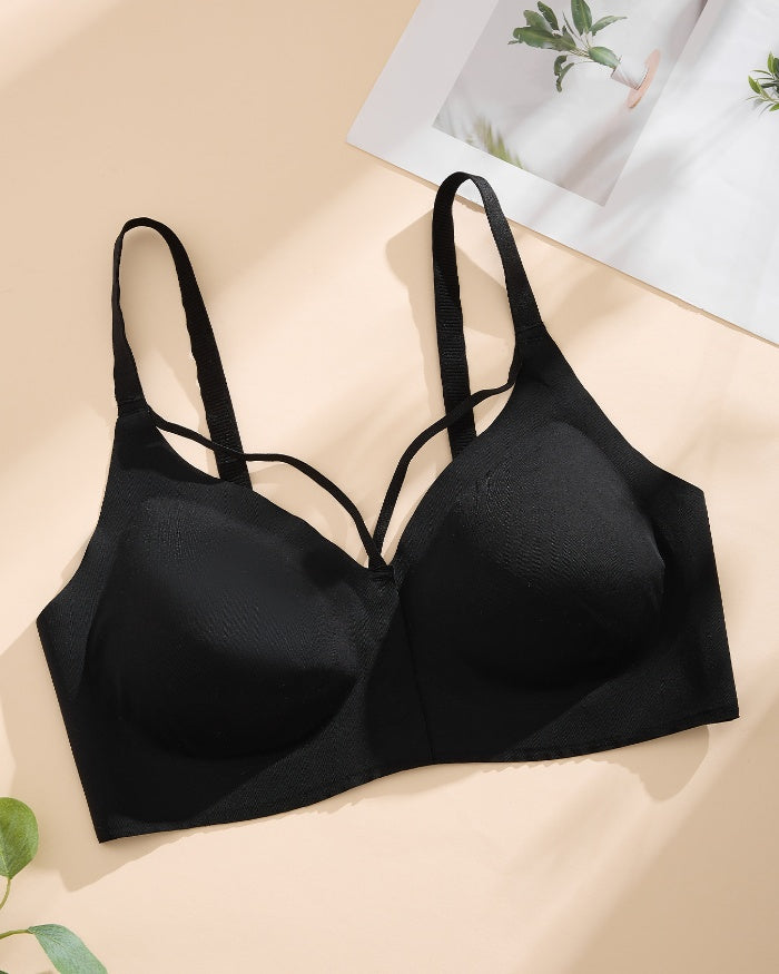 Wireless Front Closure Push Up Bras