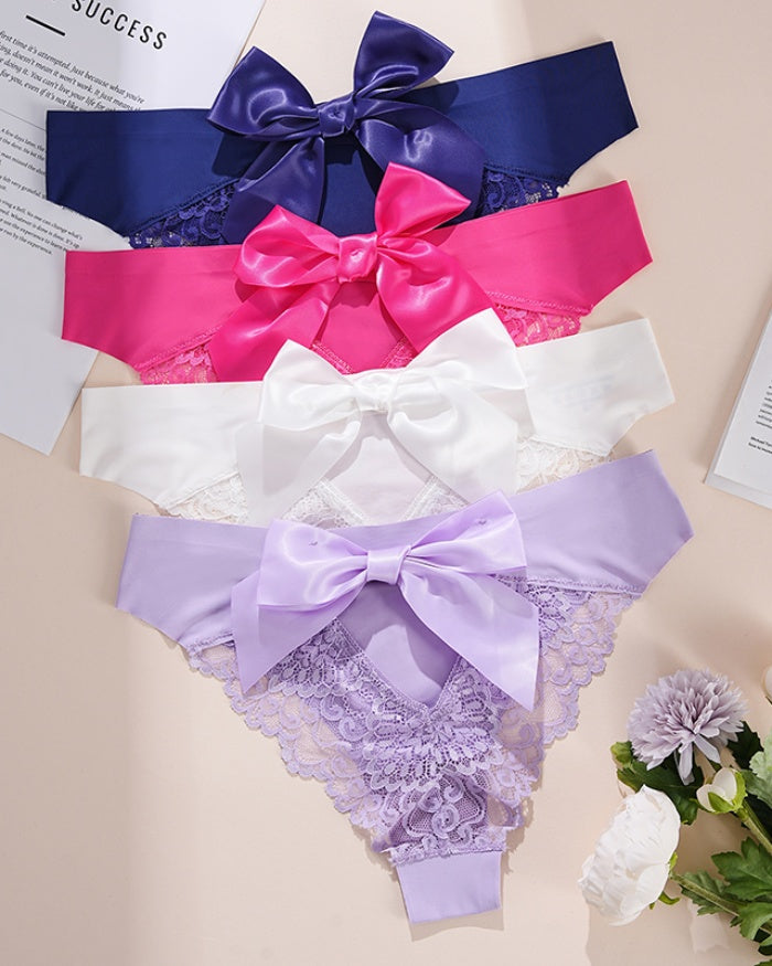 Tie Back Lace Brief