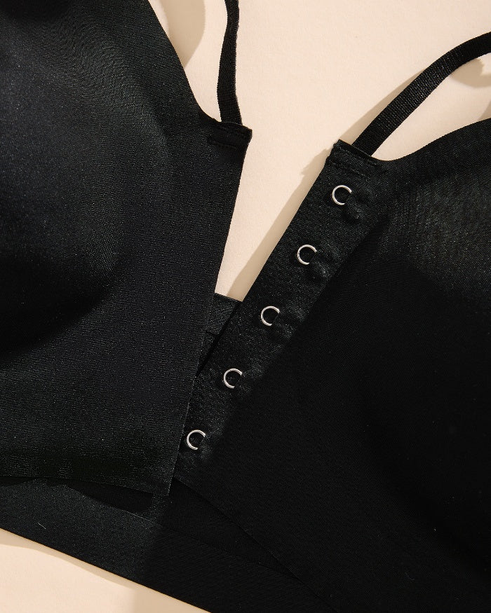 Wireless Front Closure Push Up Bras