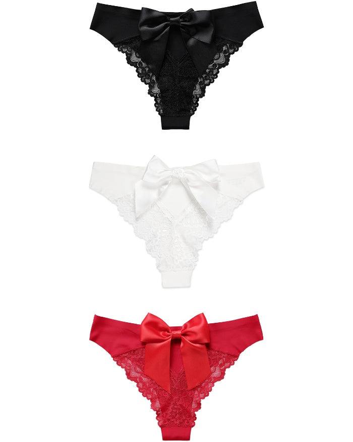 Tie Back Lace Brief