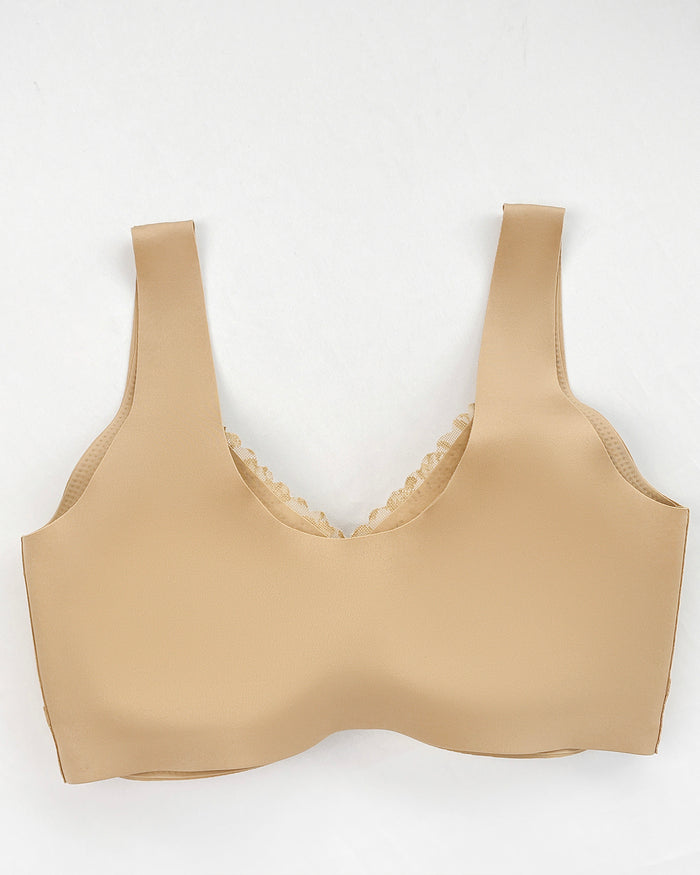 Lace Push Up Wireless Bras