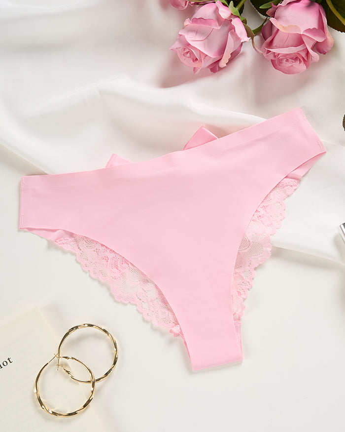 Tie Back Lace Brief