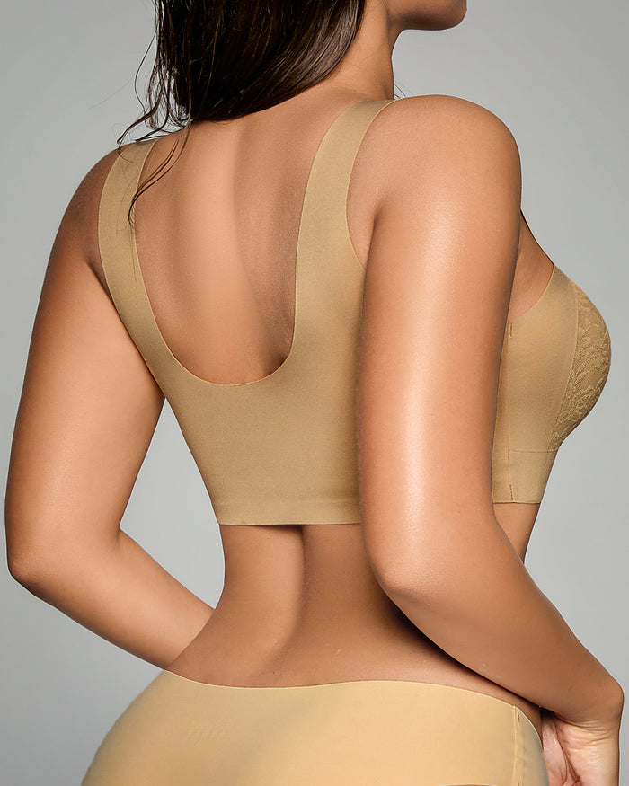 Lace Push Up Wireless Bras