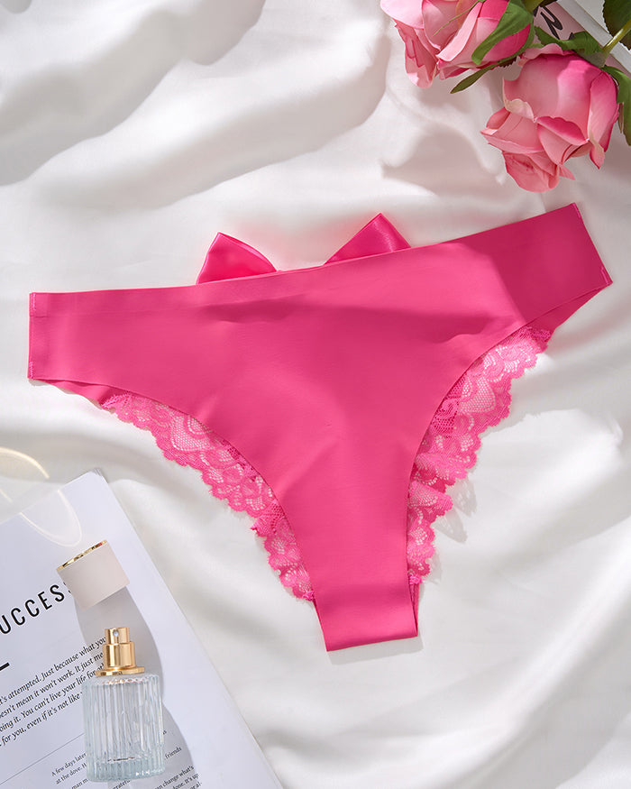 Tie Back Lace Brief