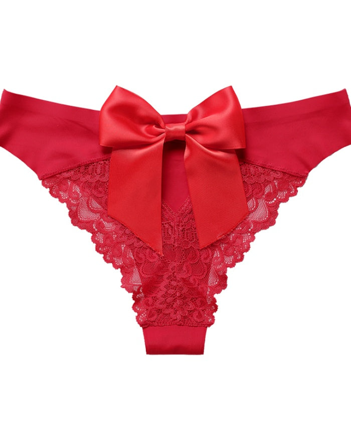 Tie Back Lace Brief