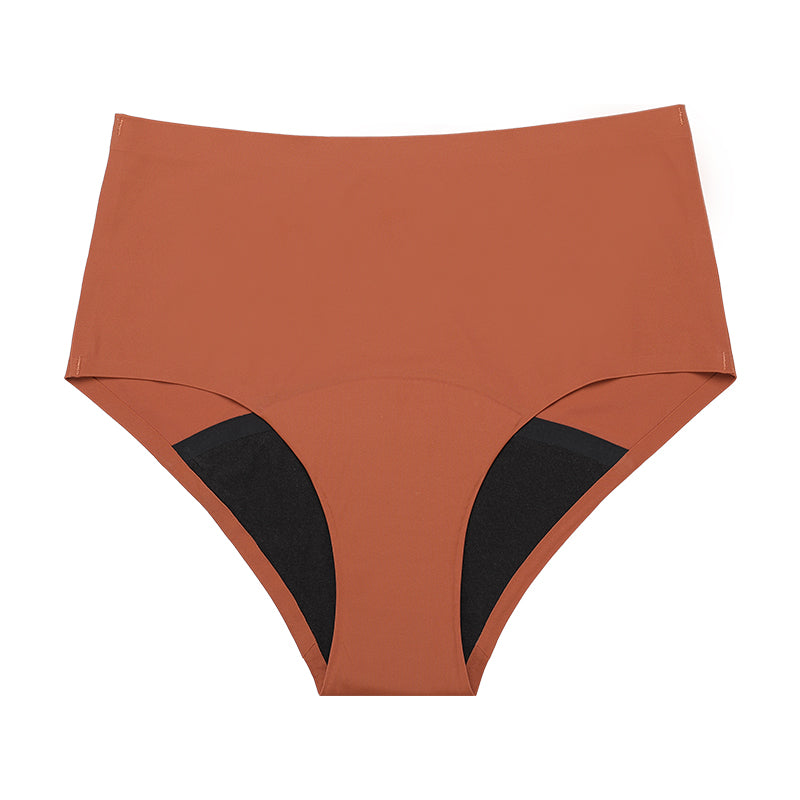 Everyday Stay-Dry Seamless Period Panties — Skin Coffee color
