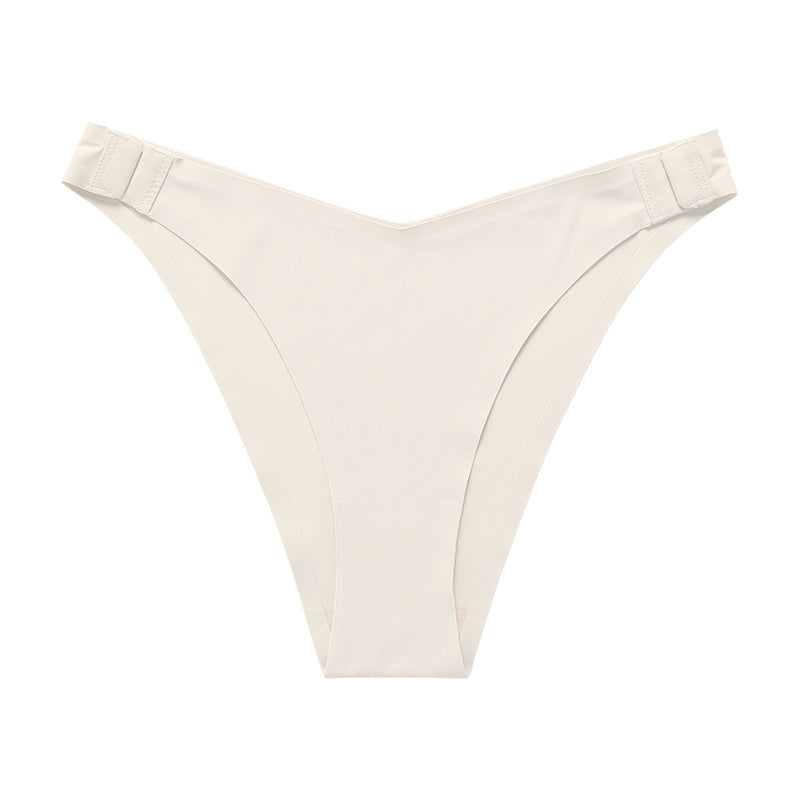 Bare Curve Adjustable-Side Seamless Panties – Light Beige color