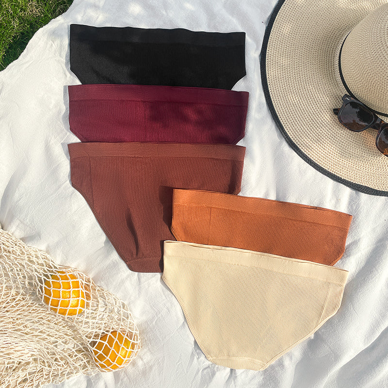 Everyday Earth-Tone Seamless Bikini Panties image 2