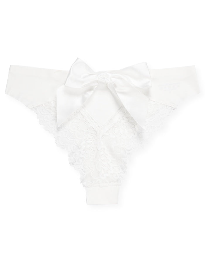Tie Back Lace Brief
