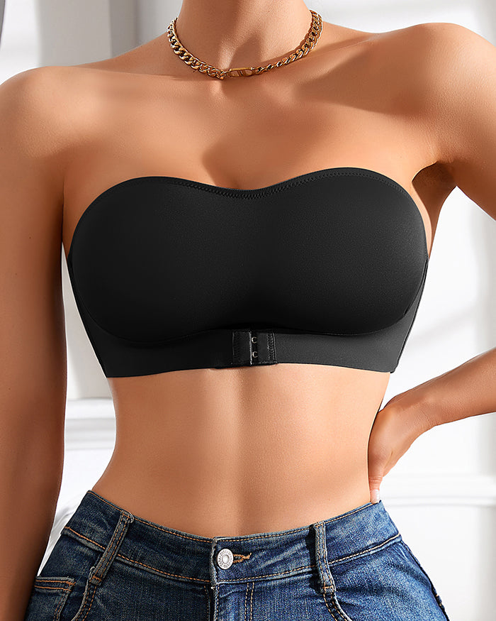 Front Closure Strapless Bras