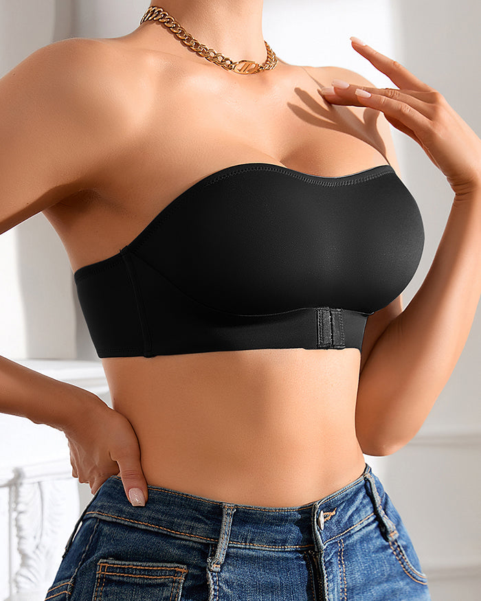 Front Closure Strapless Bras