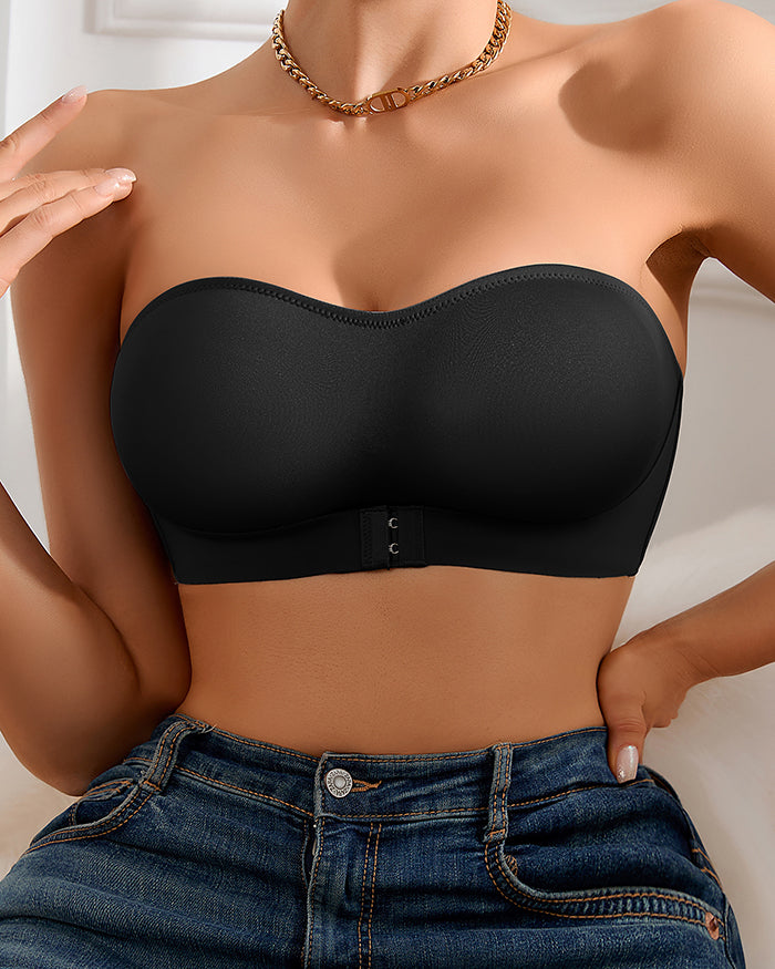 Front Closure Strapless Bras