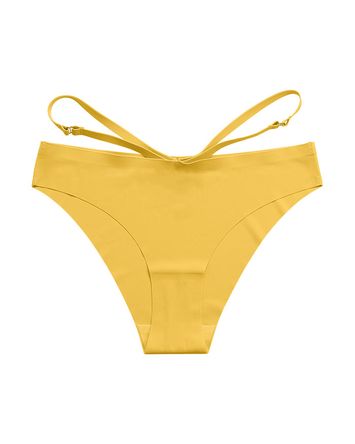 Cut Out Seamless Thong