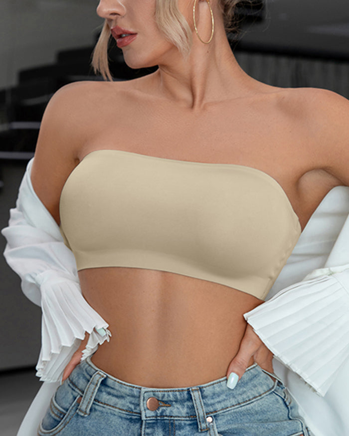 Seamless Strapless Bra