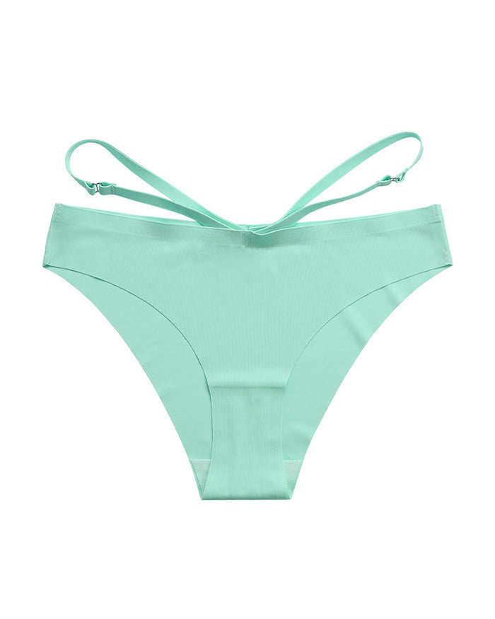 Cut Out Seamless Thong
