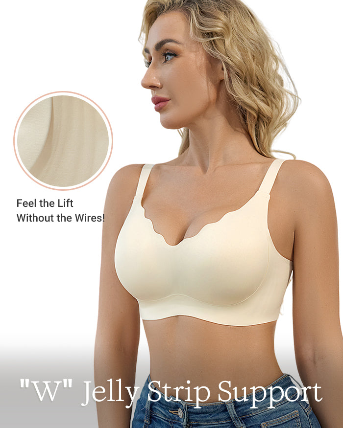 Comfortable Seamless Wireless Push-Up Bra(2 pack)