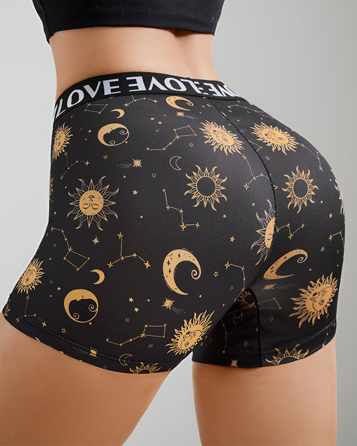 Sun And Moon Boyshorts
