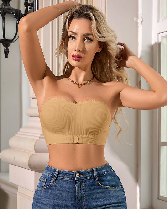 Front Closure Strapless Bras