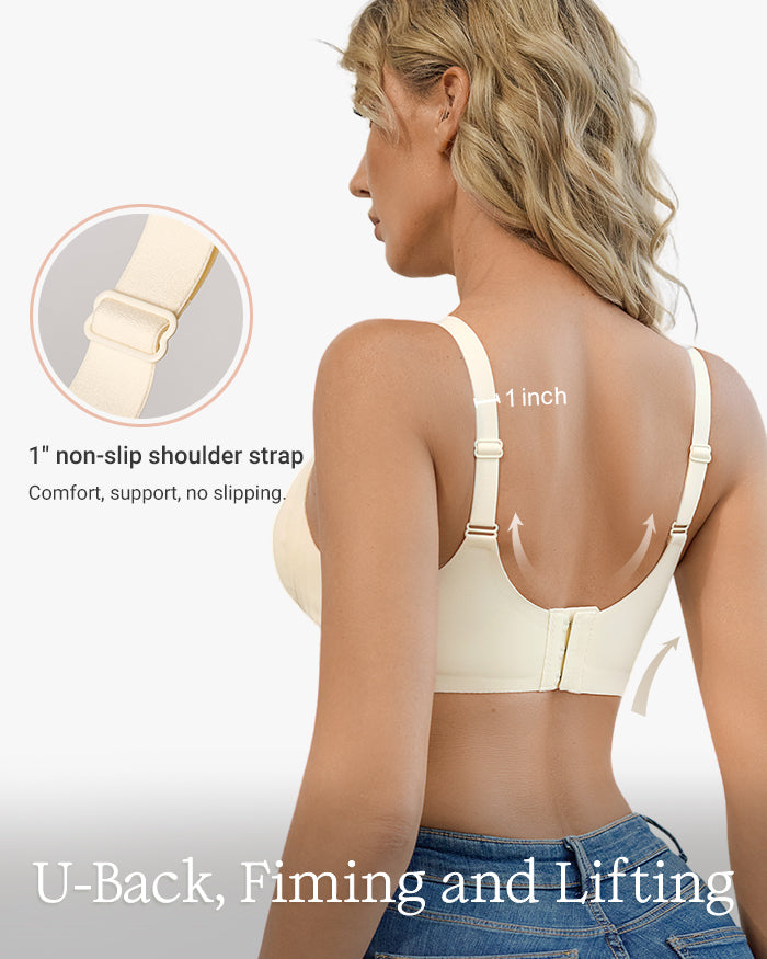 Comfortable Seamless Wireless Push-Up Bra