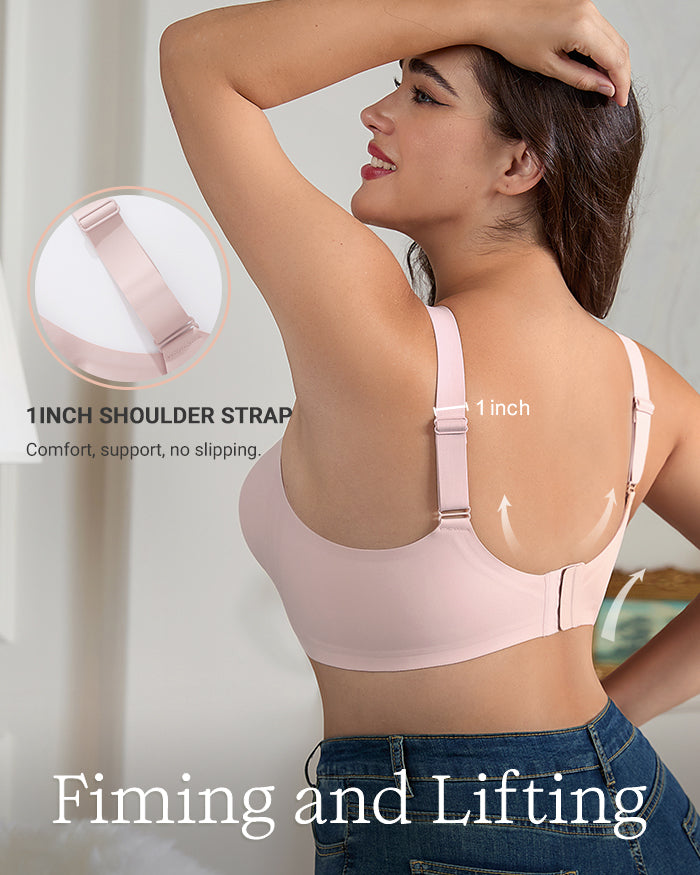 Full Coverage Smoothing Wireless Bra (2 pack)