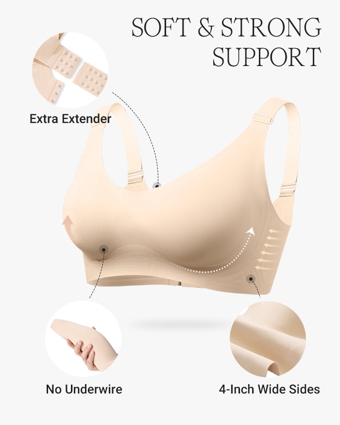 Full Coverage Wireless Seamless Bra