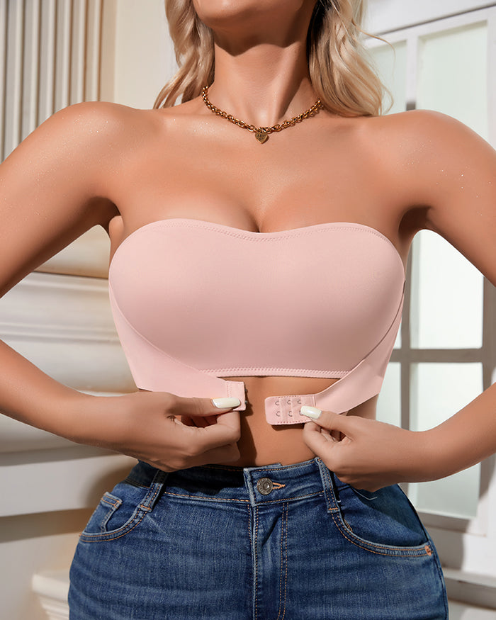 Front Closure Strapless Bras