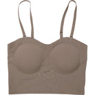 Mauve Everyday Ribbed Wireless Comfort Bra — Mauve color