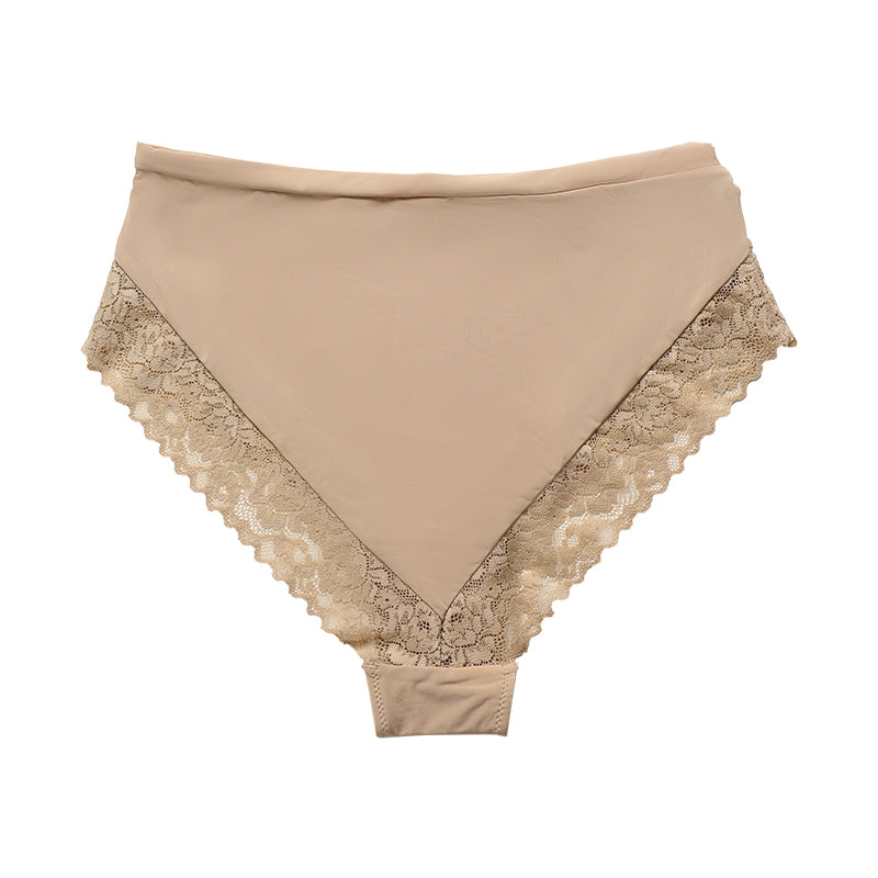 Everyday Lace-Trim Seamless Briefs — product view 9
