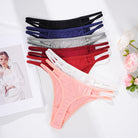 Color Crush Strappy Cutout Thong Panties — product view 12