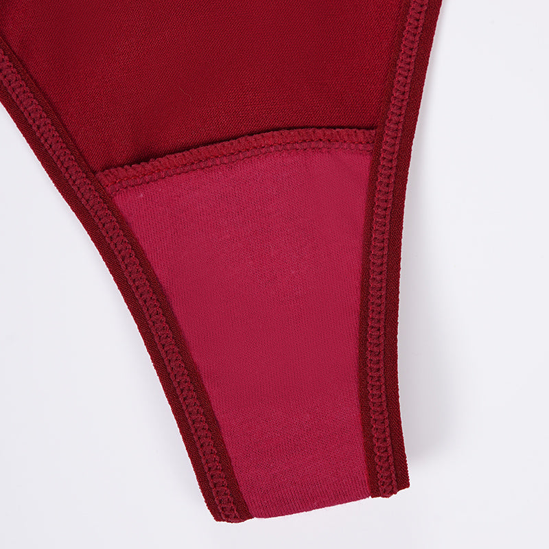 Color Crush Strappy Cutout Thong Panties — product view 18