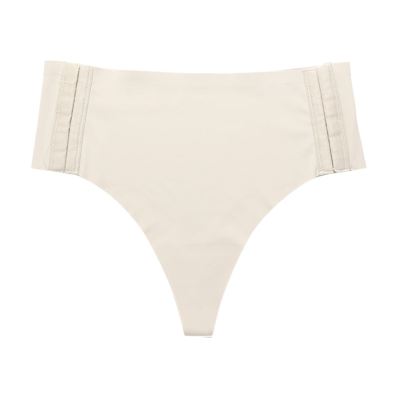 Smooth Curve High-Waist Shaping Briefs – Light Beige color