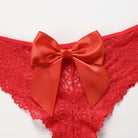 Scarlet Bow Seduction Lace Panties – product view 11
