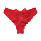 Scarlet Bow Seduction Lace Panties – product view 9