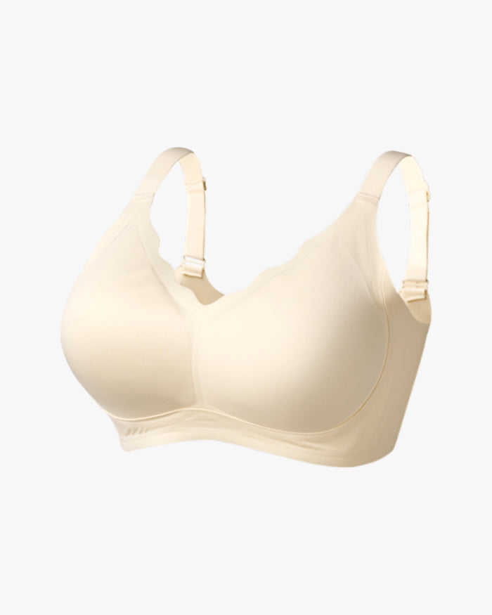 Comfortable Seamless Wireless Push-Up Bra