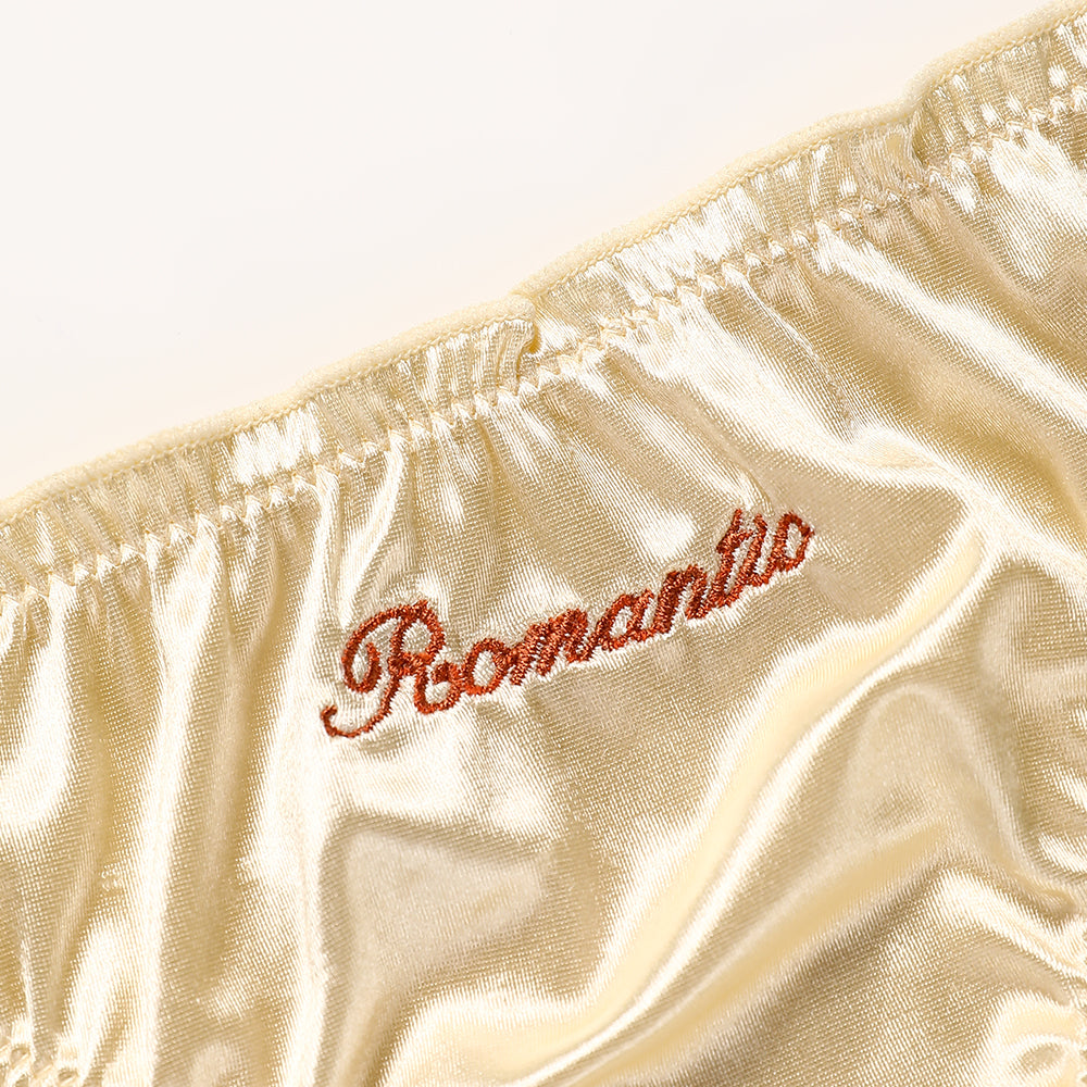 Champagne Romance Silky Satin Panties image 1