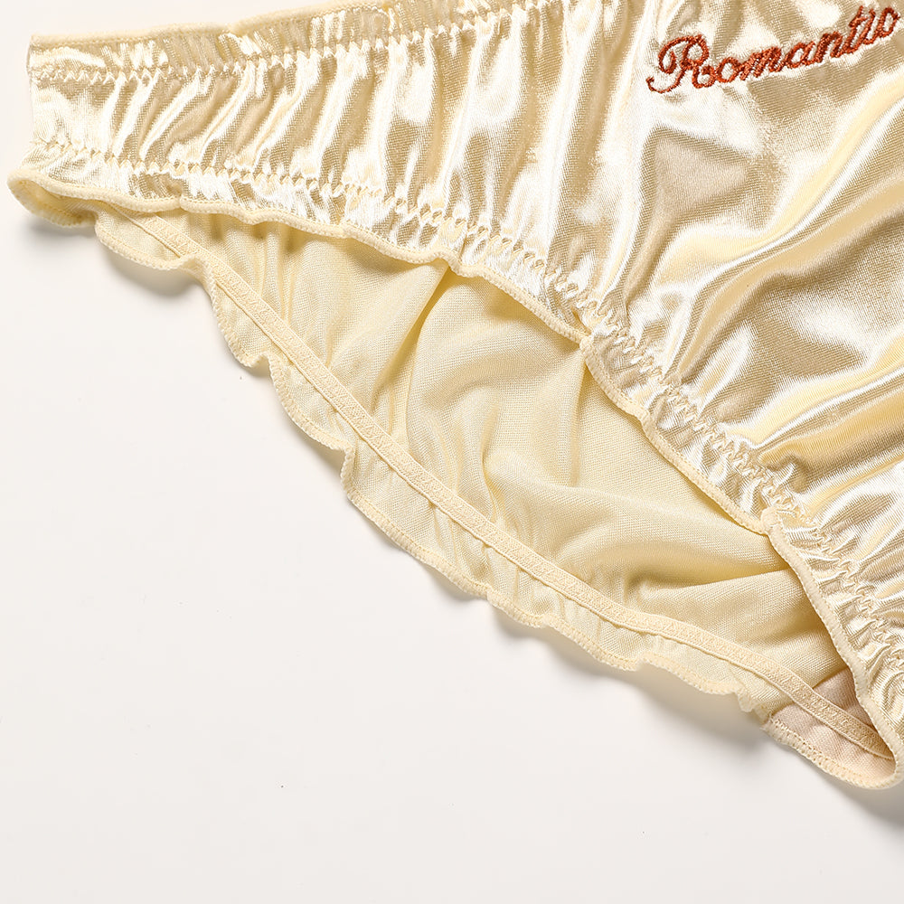Champagne Romance Silky Satin Panties image 2