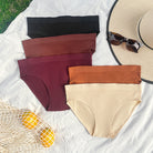 Everyday Earth-Tone Seamless Bikini Panties image 1